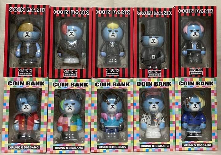 krunk× バンク 貯金箱 ⚛️BIGBANG KRUNK× ローソン限定コインバンク